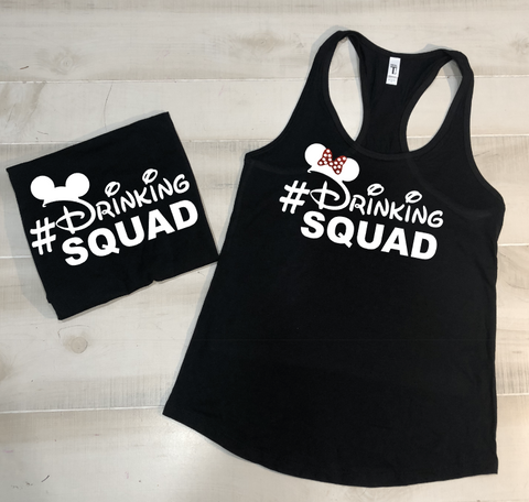 #Drinking Squad - Food & Wine Group Shirts
