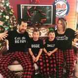 Christmas Family PJ shirts