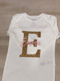 Emma Onesie (Personalized with Initial)